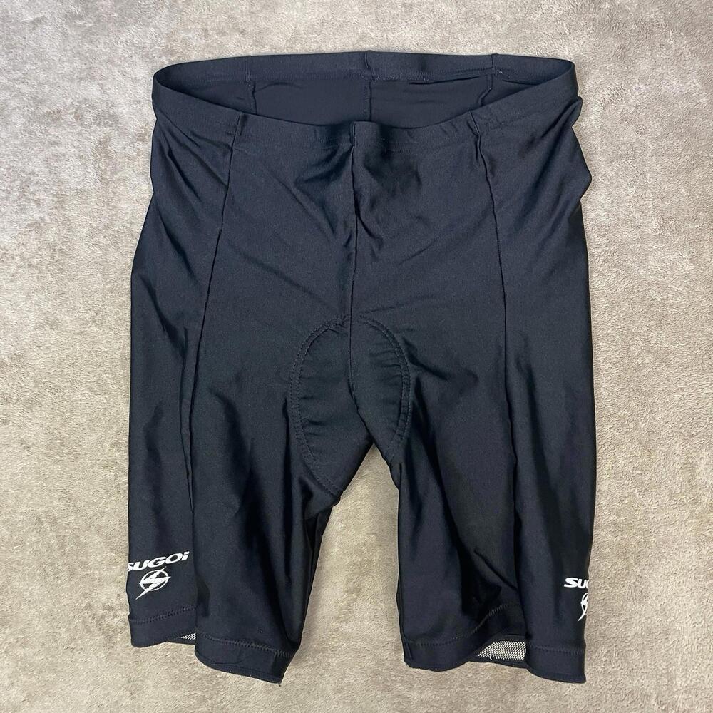 Sugoi Cycling Shorts Men's XXL Black Padded Compression Bike Activewear